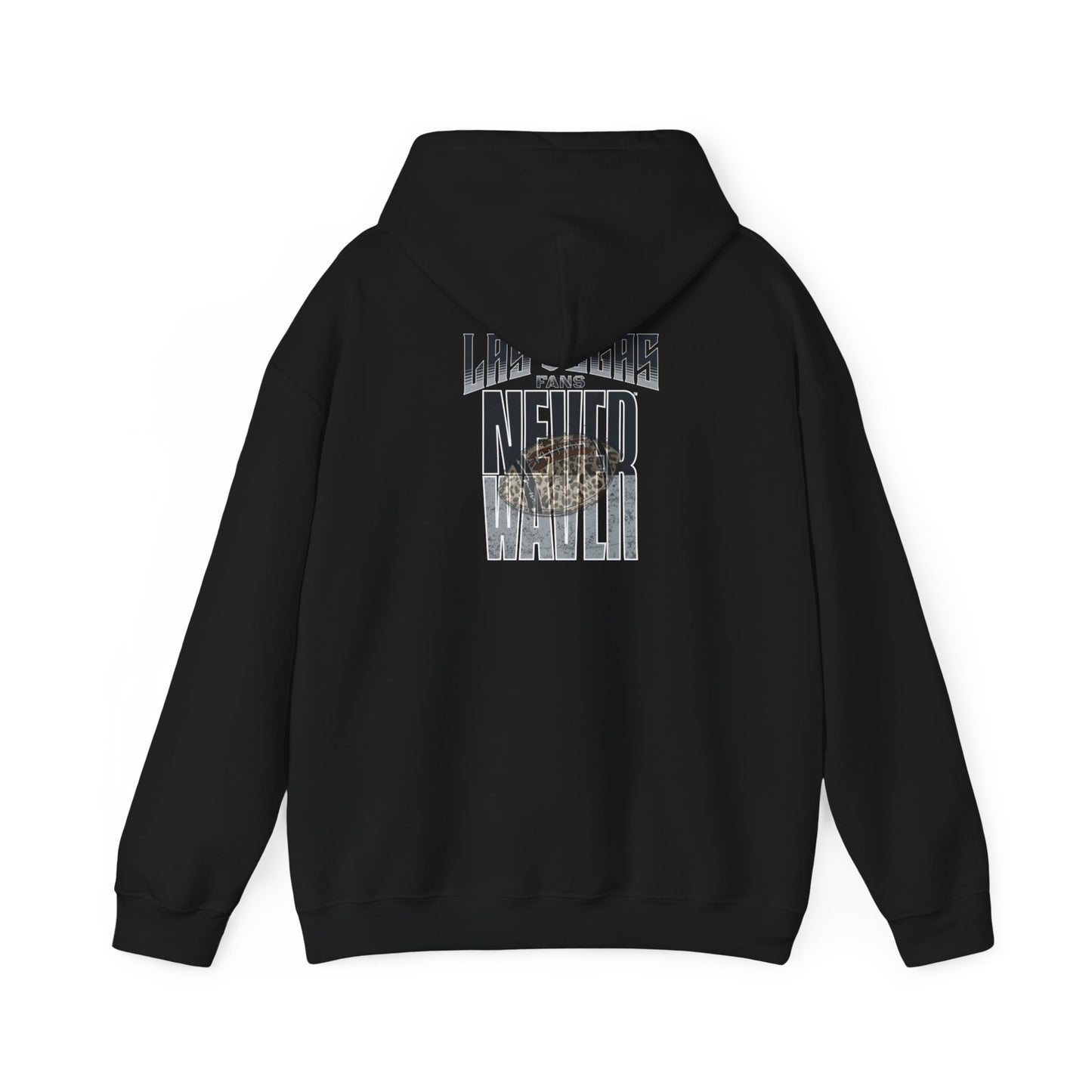 Las Vegas Fans Never Waver W-Leopard Football Unisex Heavy Blend™ Hooded Sweatshirt