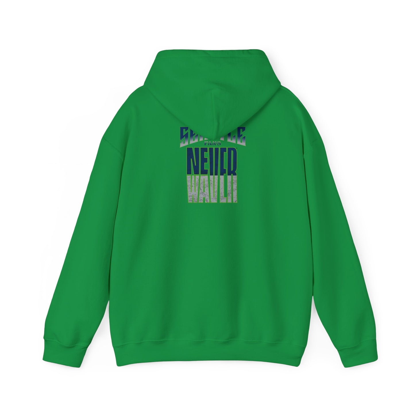 Seattle Fans Never Waver Unisex Heavy Blend™ Hooded Sweatshirt