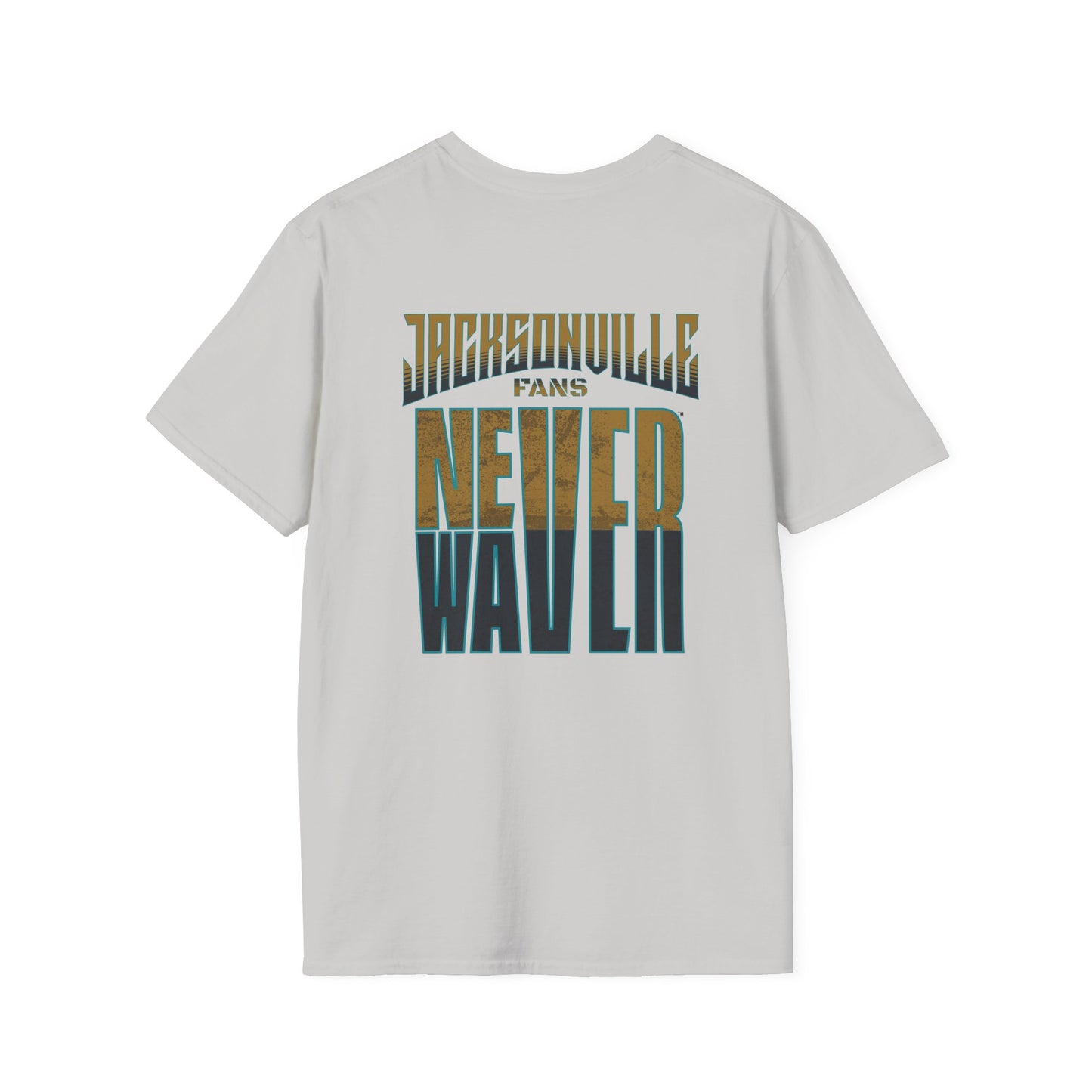 Jacksonville Fans Never Waver Unisex Softstyle T-Shirt