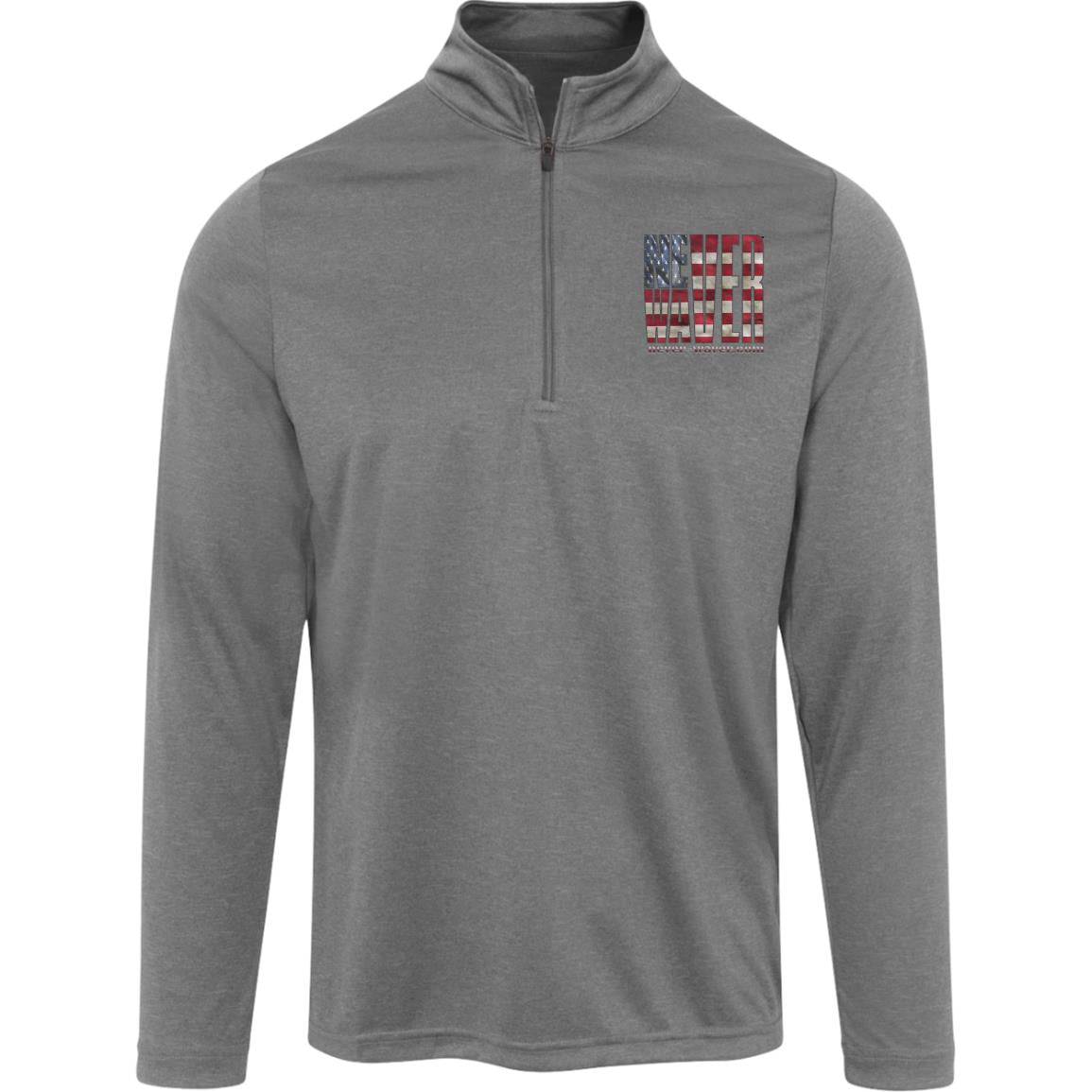 Never Waver 800X600 (1) TT31H Team 365 Mens Heather Quarter Zip